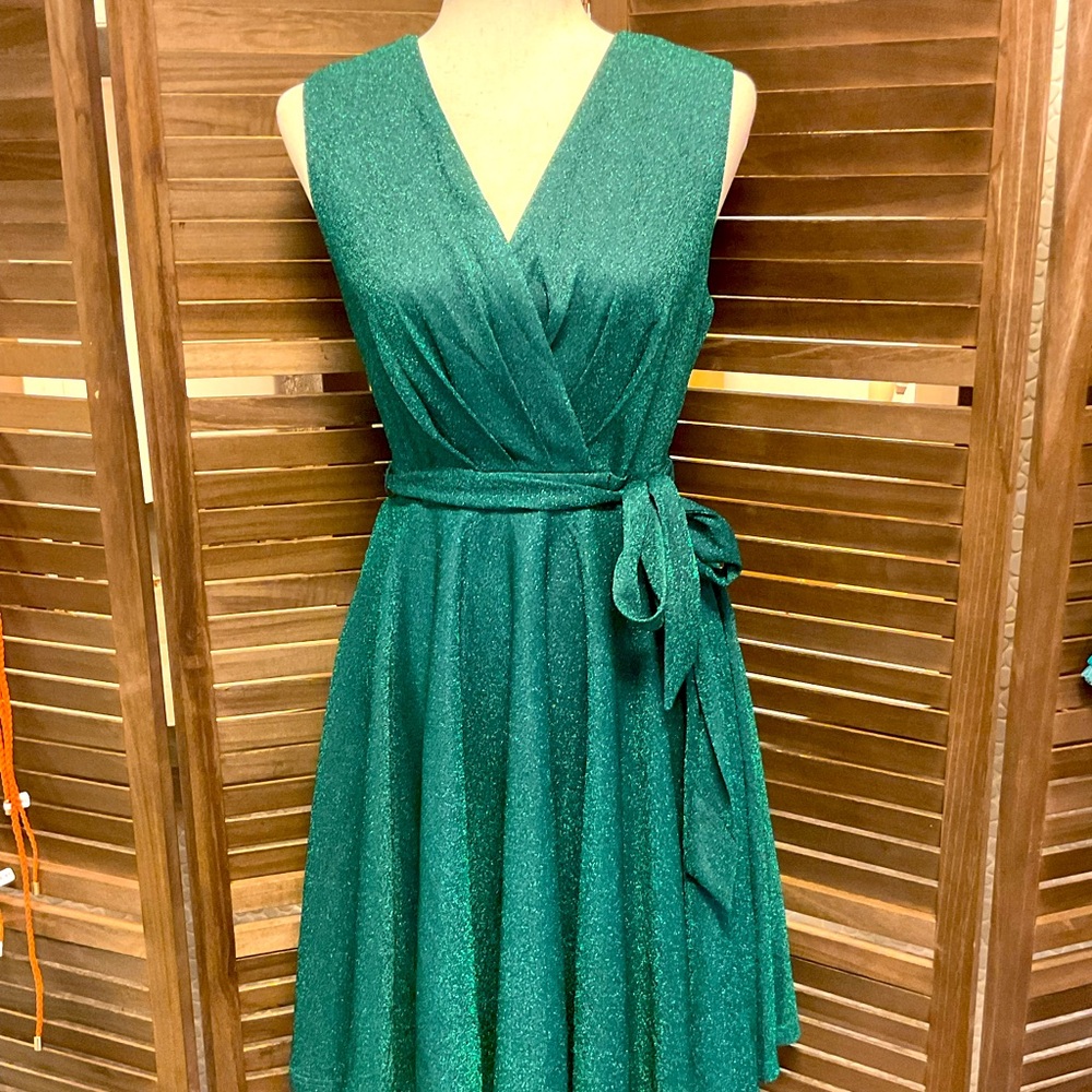 Sparkly Green Dress